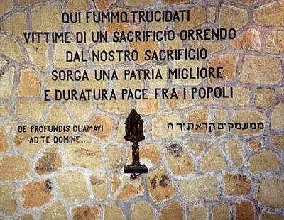 24 Marzo 1944 – Eccidio delle Fosse Ardeatine